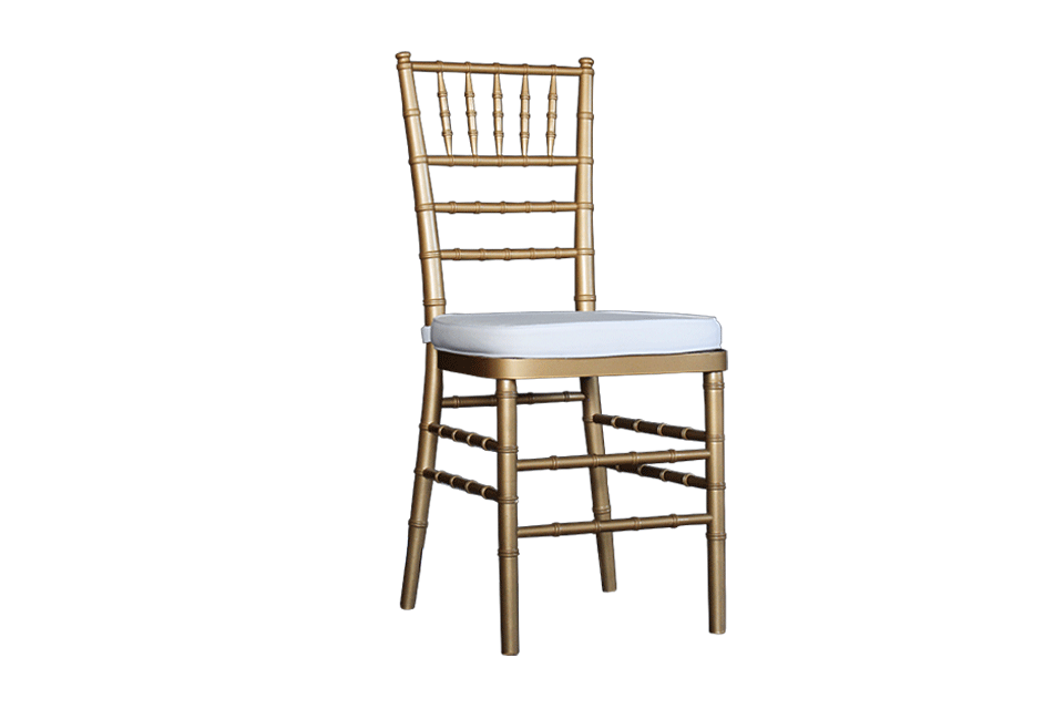 Chiavari Chair - Gold  RSVP Party Rentals - Chairs